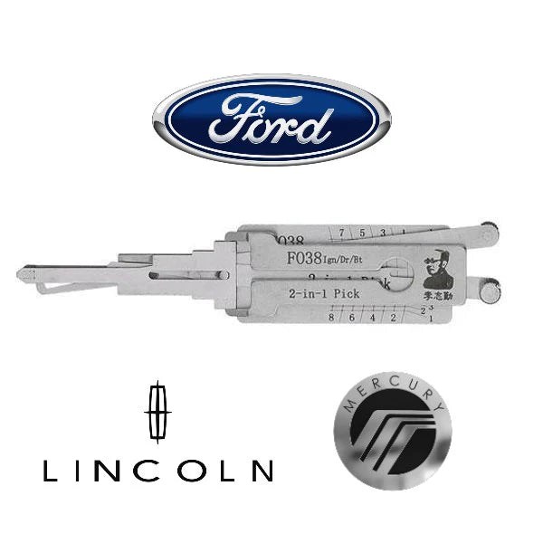 Ford Lincoln Mercury - Auto Lishi - FO38