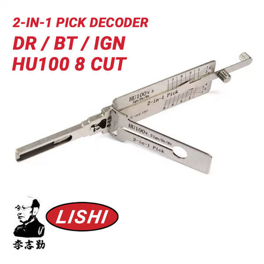 GM HU100  8 Cut - Auto Lishi