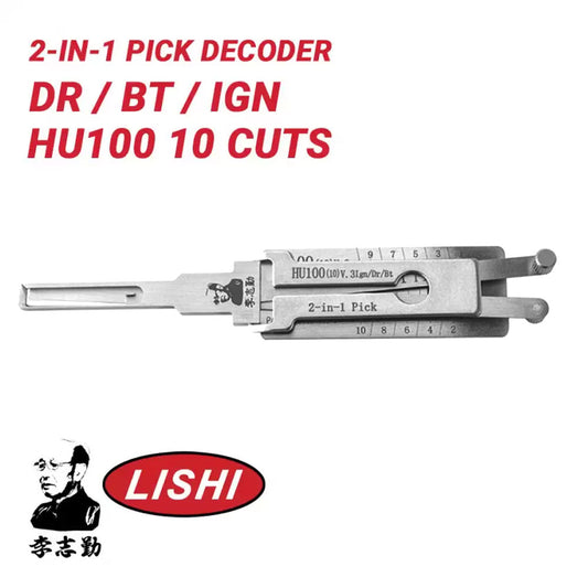 GM 10 CUT HU100 - Auto Lishi